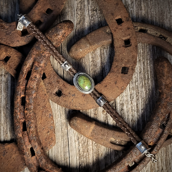 Cowgirl Essential - Silver & Turquoise Bracelet